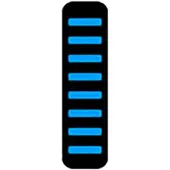 Rrp Front Fender Stickers Proguard Bolt On Blauw