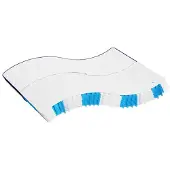 vidaXL Pocketveringmatras middelhard-hard 180x200 cm