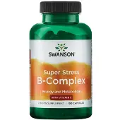 Swanson Health Super Stress B-Complex met Vitamine C 100 Pc