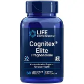 Life Extension , Cognitex Elite Pregnenolone, 60 Vegetarische Tablets