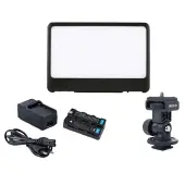 Falcon Eyes Soft LED Lamp Set Dimbaar DV-80SL-K2 incl. Accu