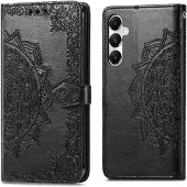 IMoshion Mandala Bookcase voor de Samsung Galaxy A35 - Zwart
