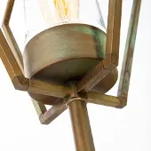 MORETTI Tuinpadverlichting Gemstone, brons / oud-messing, Messing, Vintage, Tuinpad verlichting