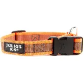 Julius-K9 IDC Halsband Antislip - Oranje - 25mm x 39-65cm