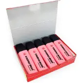 Stabilo BOSS ORIGINAL Pastel - Markeerstift - Markeren Met Pastelkleuren - Poeder Roze - Doos 10 stuks