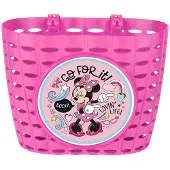Disney Fietsmand meisjes 20 cm roze