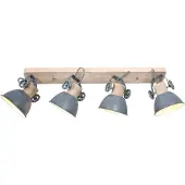 Steinhauer Plafondlamp Gearwood 2729GR Grijs