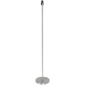 Steinhauer Vloerlamp Noor 3403ST Staal zonder kap met E27 fitting