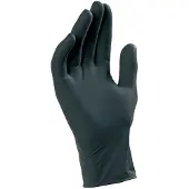 RMS Beauty Nitrile Workshop Gloves Box 100 Units Zwart M