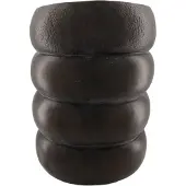 Dijk Natural Collections DKNC - Bijzettafel Jakarta - Magnesium - 38x38x48 cm - Bruin