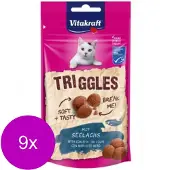 Vitakraft Triggles - Kattensnack - Koolvis - 9 x 40 g