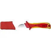 Wiha 246 80 SB Couteau Câble dans un blister VDE 200 mm, 38798