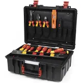 Wiha VDE gereedschapkoffer elektricien basic set L 18-delig