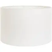 Mexlite Moderne stoffen witte lampenkap Mexlite - Ø 40 cm