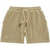 OAS Korte Broek Men Washed Grey Velour-L