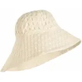 OAS Hoed Women Ecru Waffle Brim-Maat 57