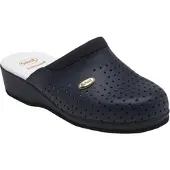 Scholl Medische Klomp Unisex Back Guard Navy Blue-Schoenmaat 35