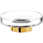 DECOR WALTHER Zeepschaal Century Goud Transparant