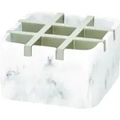 IDesign Badkamerorganizer Dakota Organizer Voor Make-Up (10,2 x 10,2 cm)