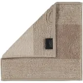 Cawö Gezichtsdoekje Cawö Two-Tone Beige (set van 6)