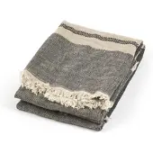 Libeco Gastendoek The Belgian Towel Tack Stripe Linnen (Set van 6)