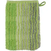 Cawö Washandje Noblesse Cashmere Stripes Kiwi (Set van 6)