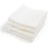 Libeco Douchelaken Simi Optic White Linnen (Set van 2)