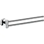 DECOR WALTHER Handdoekenrek Basic Dubbel Chrome