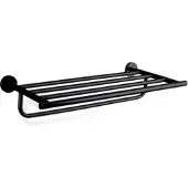 DECOR WALTHER Handdoekenrek Basic Mat Zwart
