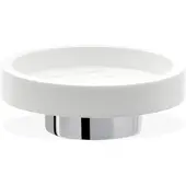 DECOR WALTHER Zeepschaal Century Chrome Wit
