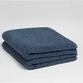 Yumeko Handdoek Katoen 50x100 Blauw - Eco, Bio & Fairtrade