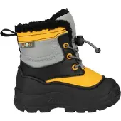 Winter-Grip Snowboot Junior Snow flake Zwart/Geel-Schoenmaat 26