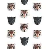 Studio Ditte Behang Panthera Wit