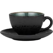 Bitz Koffiekop Gastro Black Green 220 ml (6-Delig)