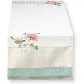 Pip studio Tafelloper Blushing Birds Khaki-50 x 150 cm