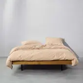 Marc O'Polo Dekbedovertrek Senja Soft Sand Katoen-140 x 200 / 220 cm | 1-Persoons