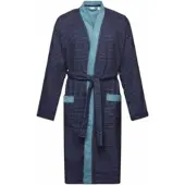 Esprit Badjas Men Double Stripe Navy Blue-L