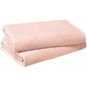 MOODIT Douchelaken Troy 70 x 140 cm Pearl Pink (Set van 2)