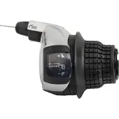 Shimano Tourney SL-RS45 Rechter Draaiversteller - 7-Speed - Revoshift - Inclusief Schakelkabel - Zwart/Zilver