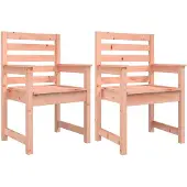 vidaXL Tuinstoelen 2 st 60x48x91 cm massief douglashout