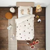 Snurk Kitten Friends? Dekbedovertrek Percal-200 x 200 / 220 cm | 2-Persoons