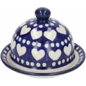 Bunzlau Castle Botervloot Rond Blue Valentine (Ø 9,5 cm)
