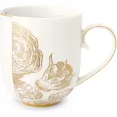 Pip studio Mok Royal White 325 ml (Set van 6)