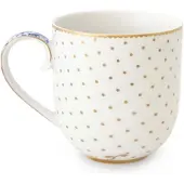 Pip studio Mok Royal White 260 ml (Set van 6)