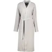 Cawö 812 Badjas Dames Stone Kimono-32 / 34