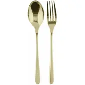 Sambonet Serveerbestek Taste Mirror PVD Champagne (2-delig)