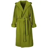 MOODIT Badjas Reese, Cactus groen - XXL - Unisex - Katoen/Polyester