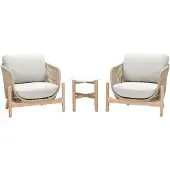 Garden Impressions Garden Imprssion Talara loungeset 3 delig acacia rope -