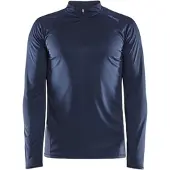 Craft Skipully Men Eaze LS Half Zip Tee Blaze-XS