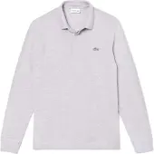 Lacoste Polo Men Paris PH2481 Longsleeve Regular Fit Silver Chine-11